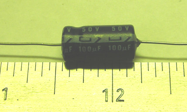 NIPPON ELECTROLYTIC CAPACITOR 100mF, 50V